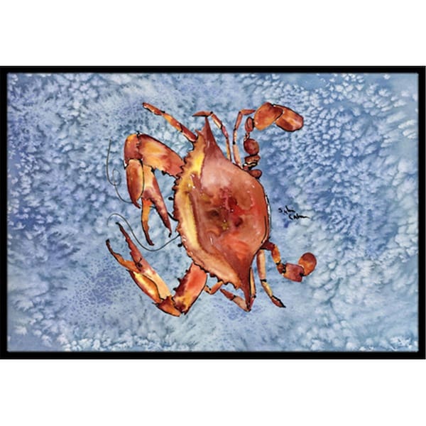 Beyondbasketball Crab Indoor Or Outdoor Mat 18 x 27 in. BE2848219 - main